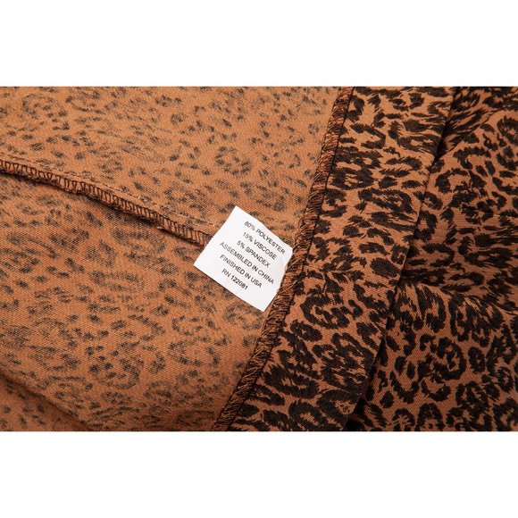 Bettie Page by Tatyana Leopard Pinup Wiggle Dress - Picture 11 of 11